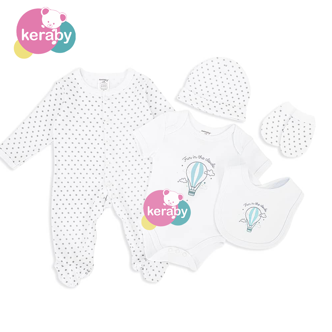 KIT DE NAISSANCE 5PCS FUN IN THE CLAUDE