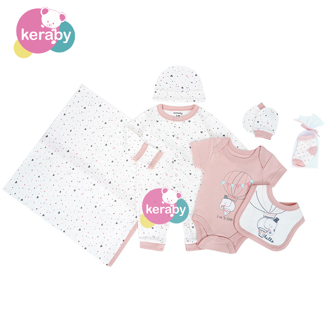 KIT DE NAISSANCE 7PCS  LOVE TO SMILE