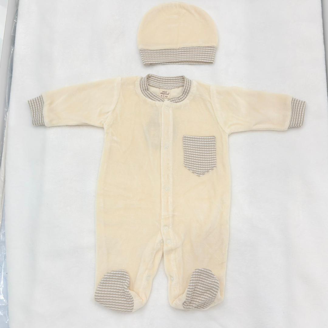 GRENOUILLERE VELOUR BBL+BONNET MIXTE-M1 — photo 3