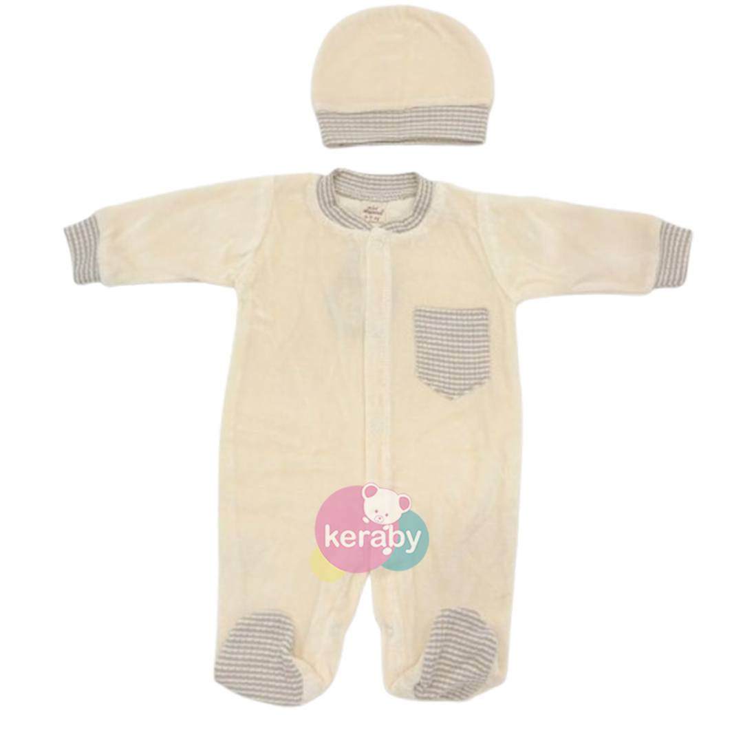 GRENOUILLERE VELOUR BBL+BONNET MIXTE-M1