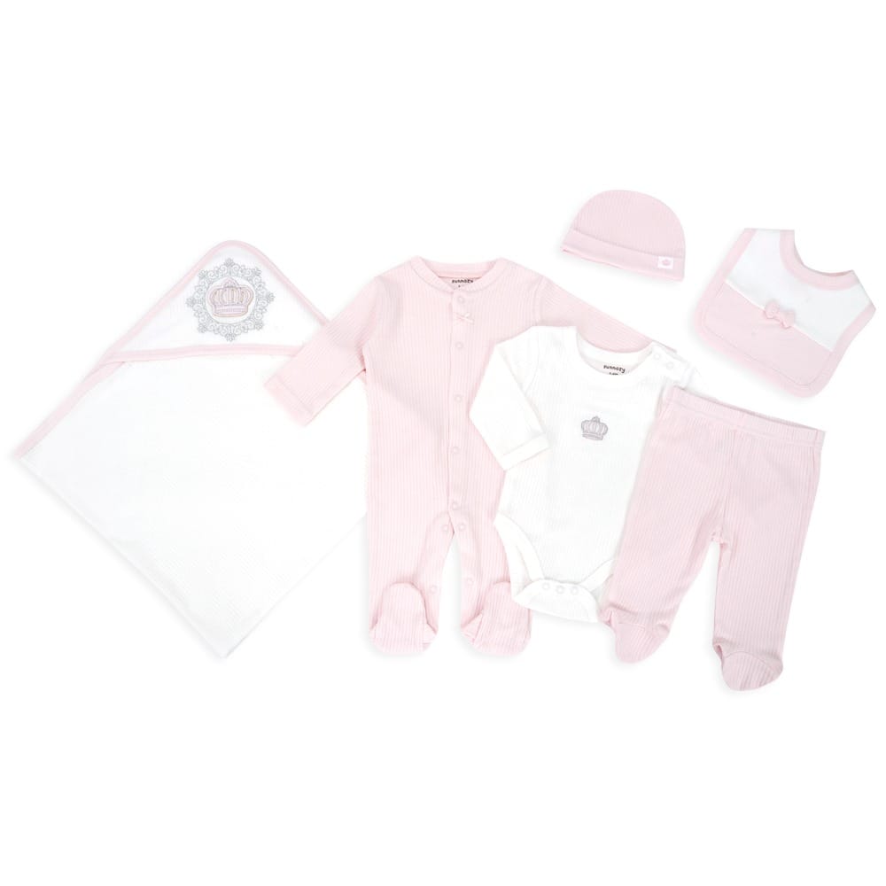 KIT DE NAISSANCE 6PCS FILLE-F2