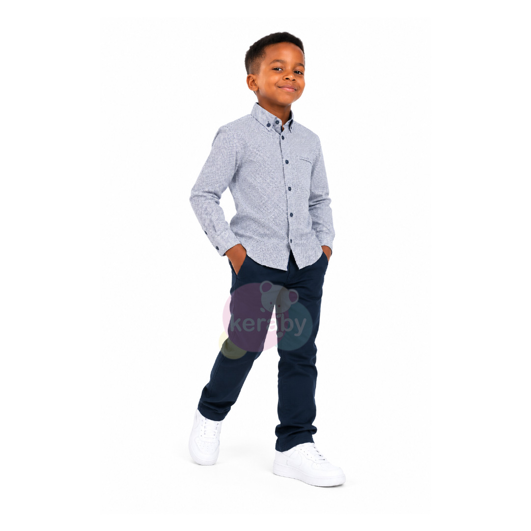 CHEMISE ML GRIS-G2 — photo 3