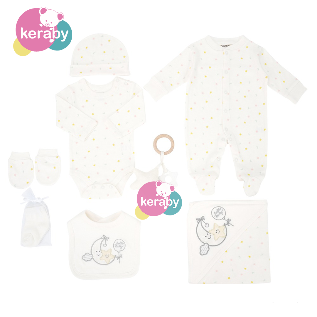 KIT DE NAISSANCE 8PCS LUNE