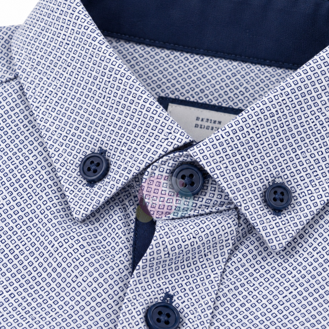 CHEMISE ML GRIS-G2 — photo 2
