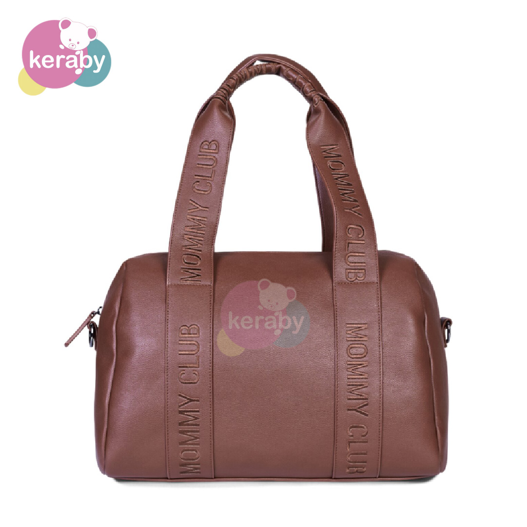 SAC A LANGER MOMMY CLUB MARRON FONCE