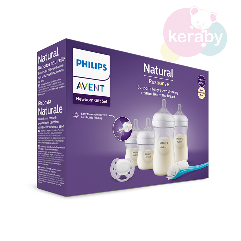 COFFRET BIBERONS AVENT LOT DE 4 EN PLASTIQUE — photo 2