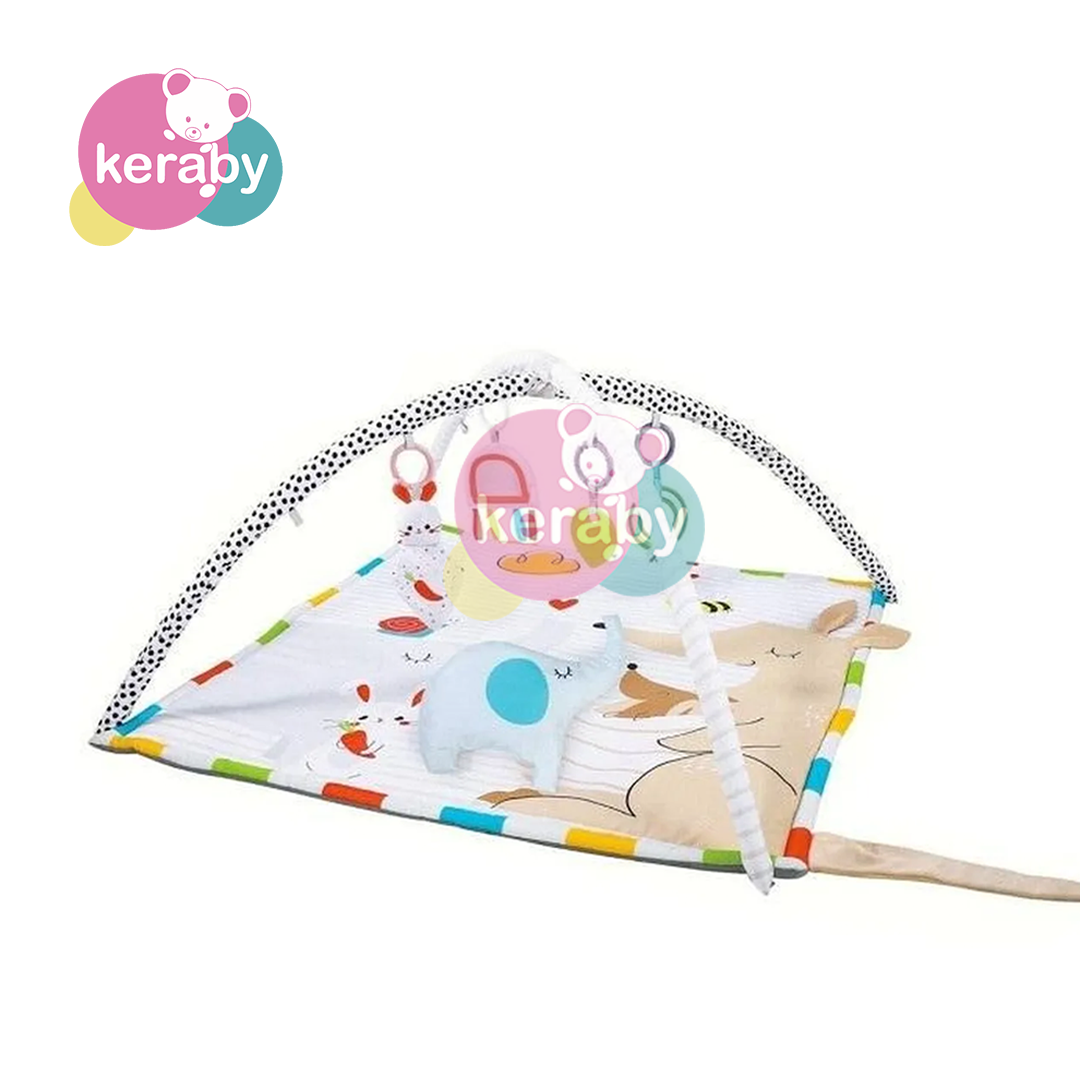 TAPIS D'EVEIL ET D'ACTIVITES KANGOUROU POUR BEBE
