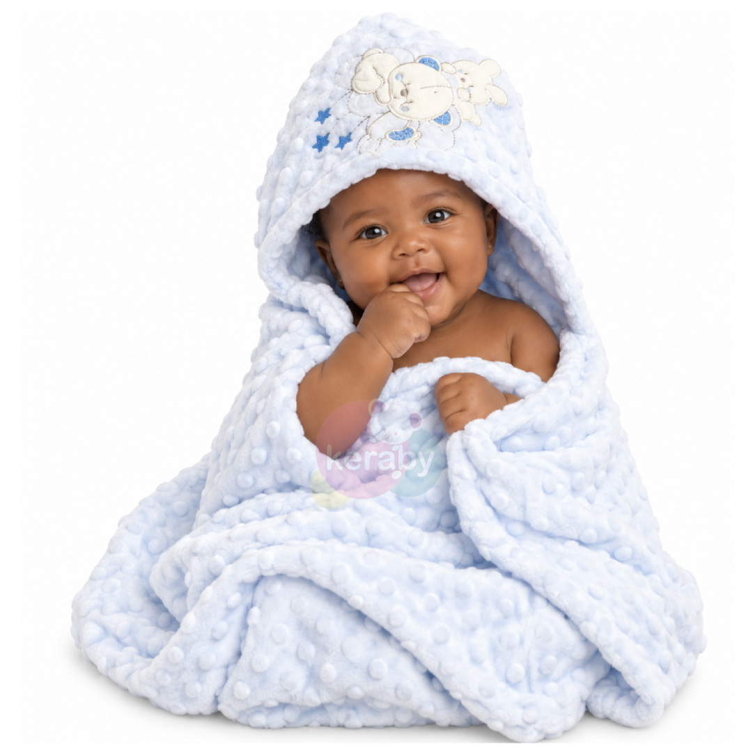 COUVERTURE A POIS CAPUCHE — photo 2