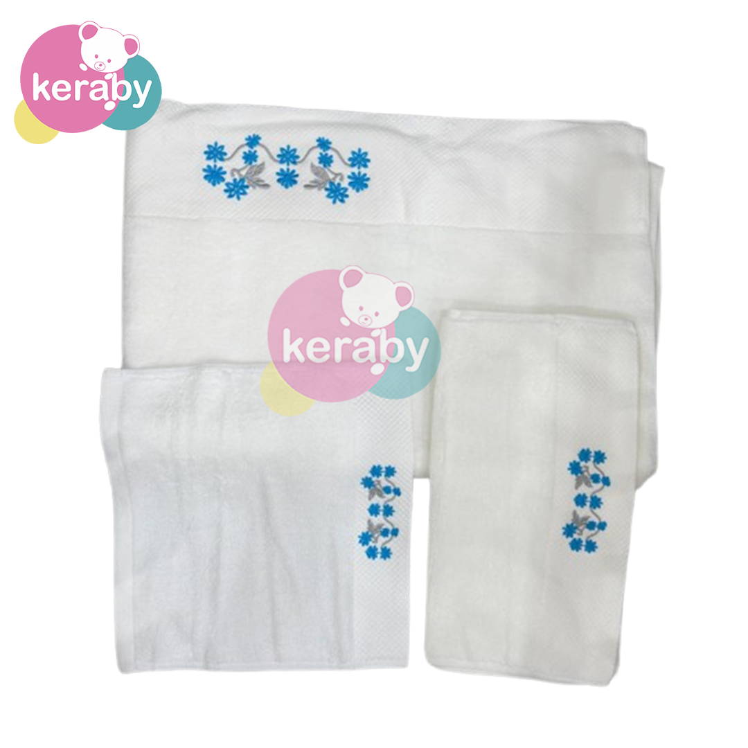 SERVIETTE LOT DE 3
