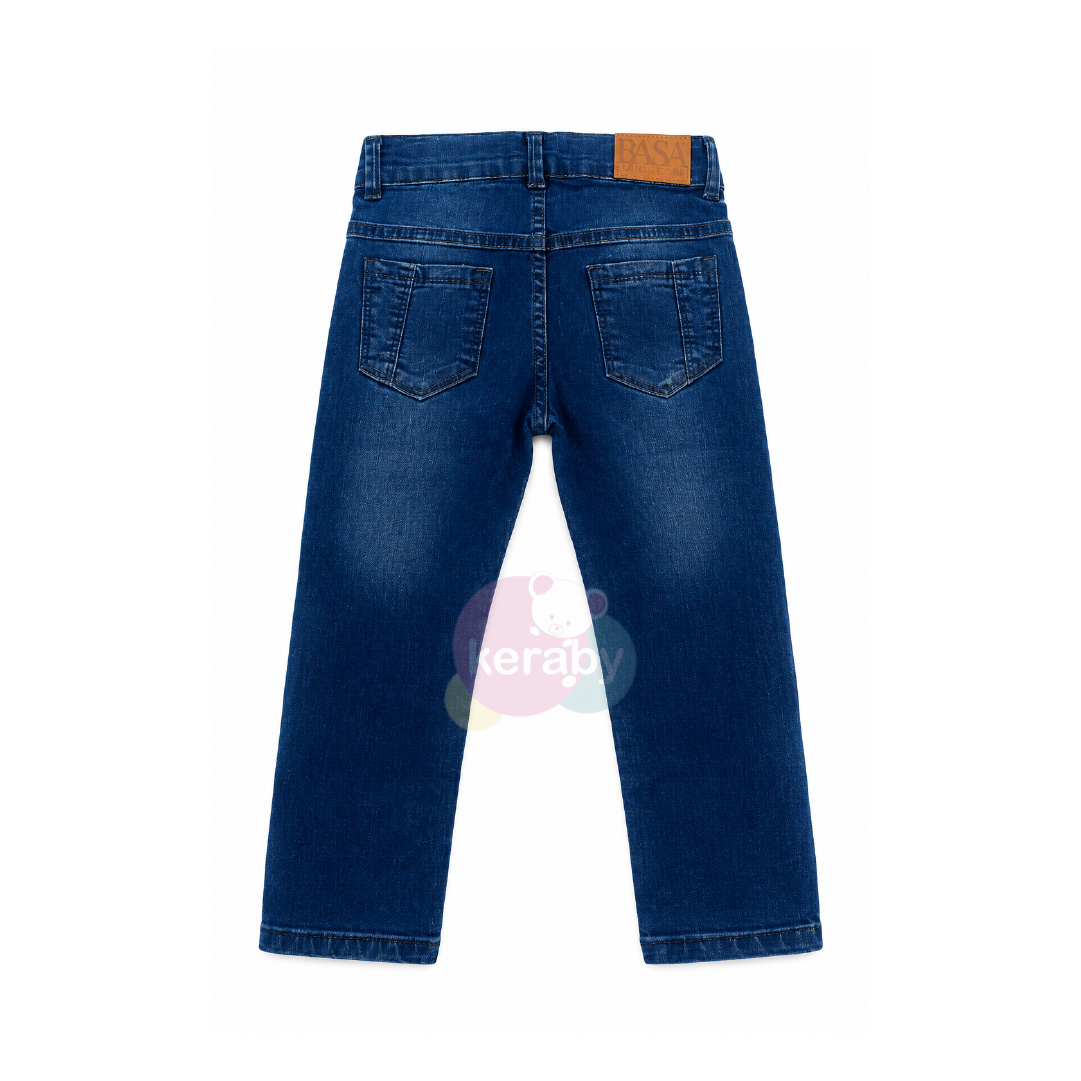PANTALON JEANS BLEU-G5 — photo 2