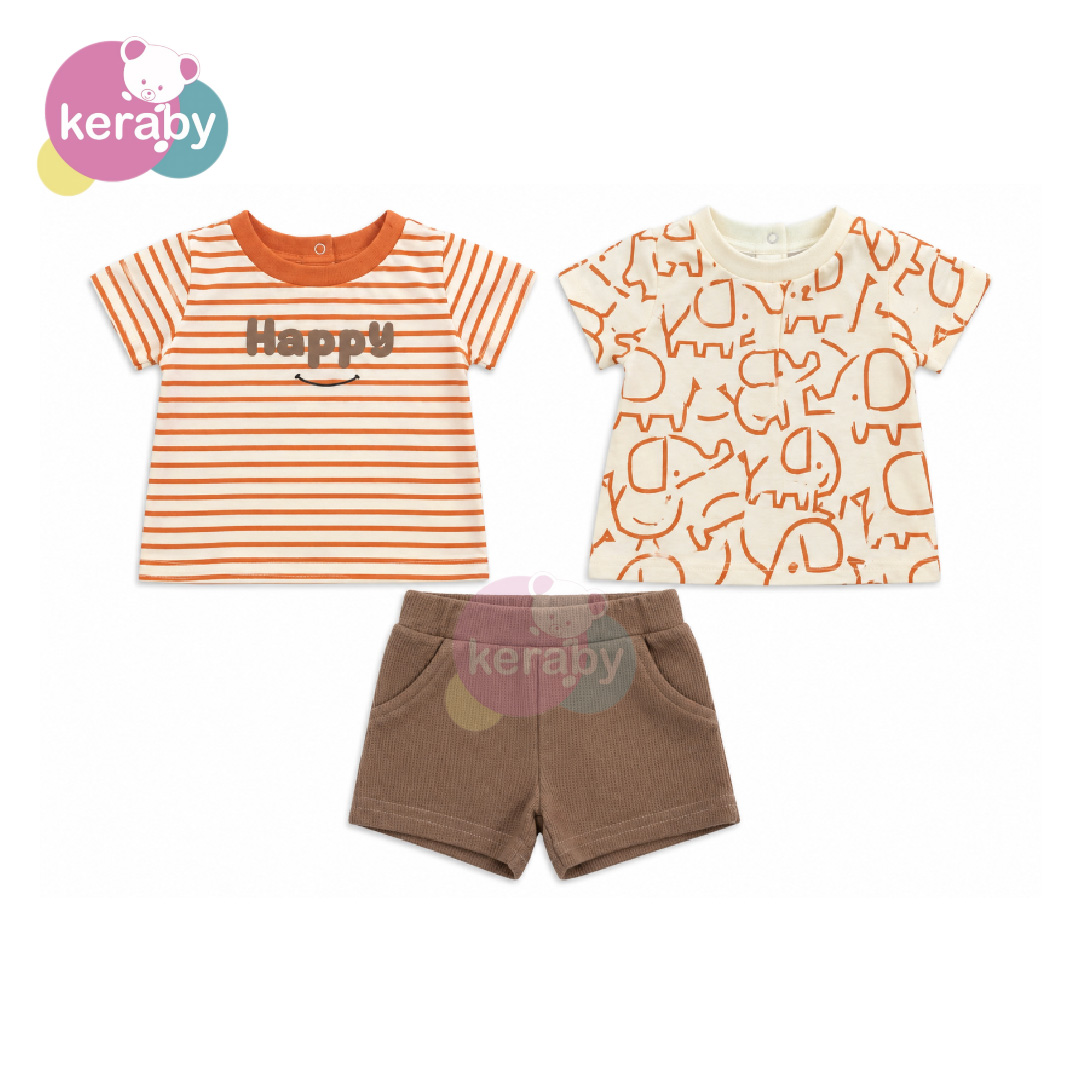 ENSEMBLE BEBE 3PCS MINI HOP GARCON G1