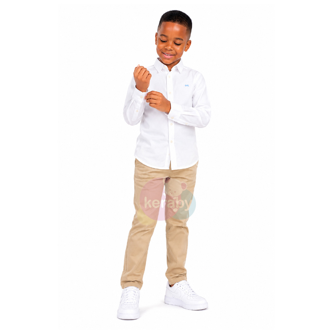 CHEMISE ML BLANC-G2 — photo 3