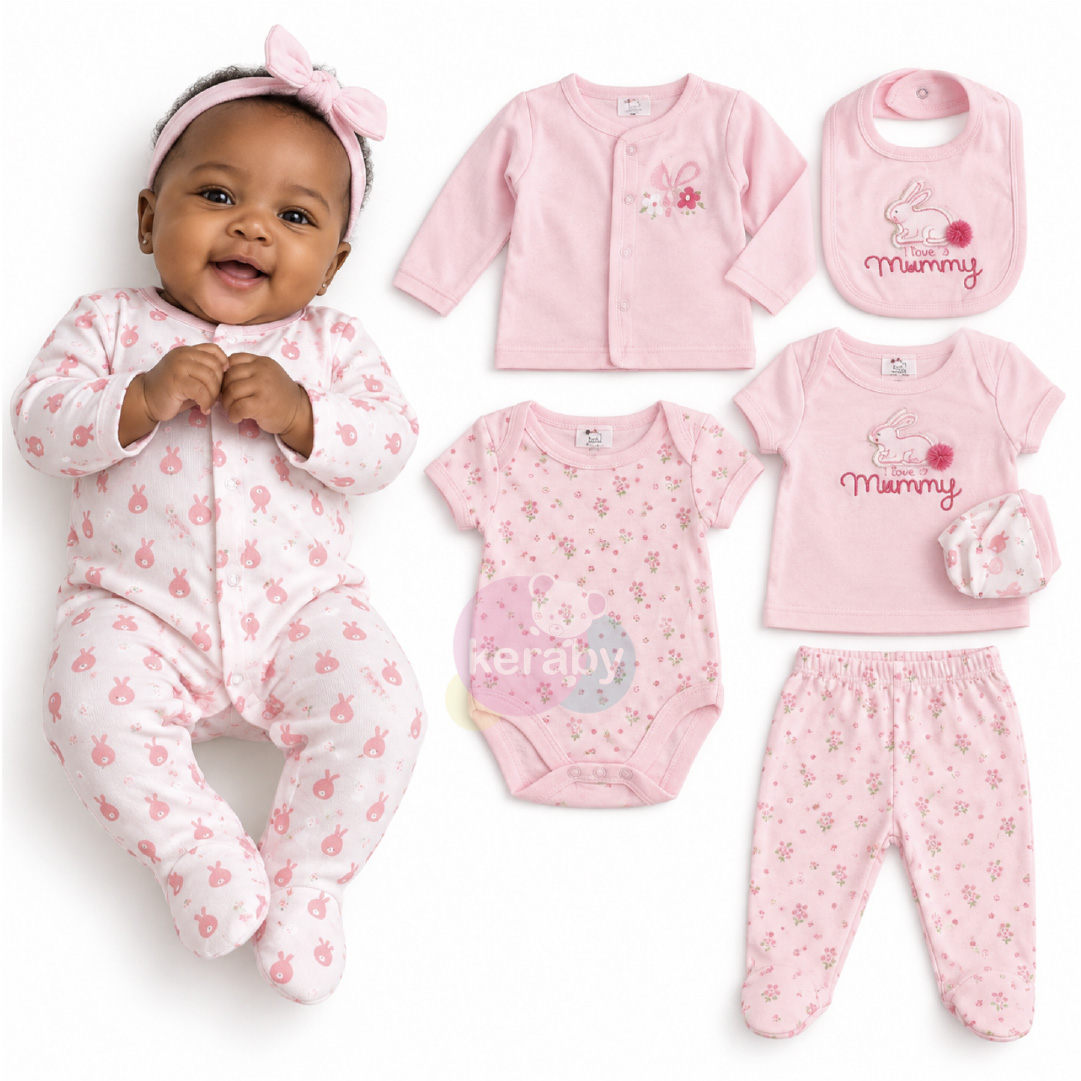 KIT DE NAISSANCE 8PCS FILLE-F1 — photo 3