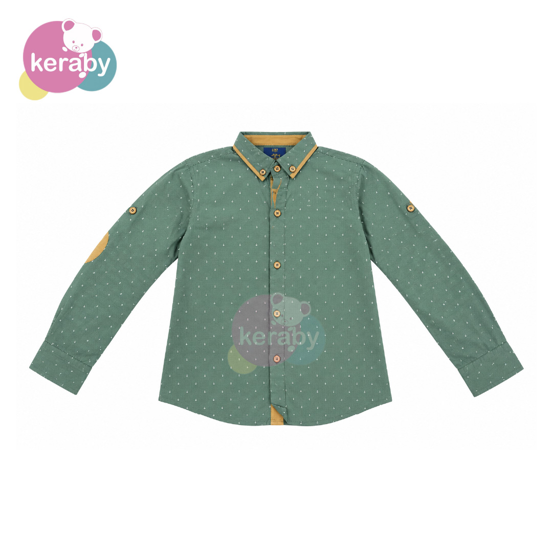 CHEMISE ML VERT-G4