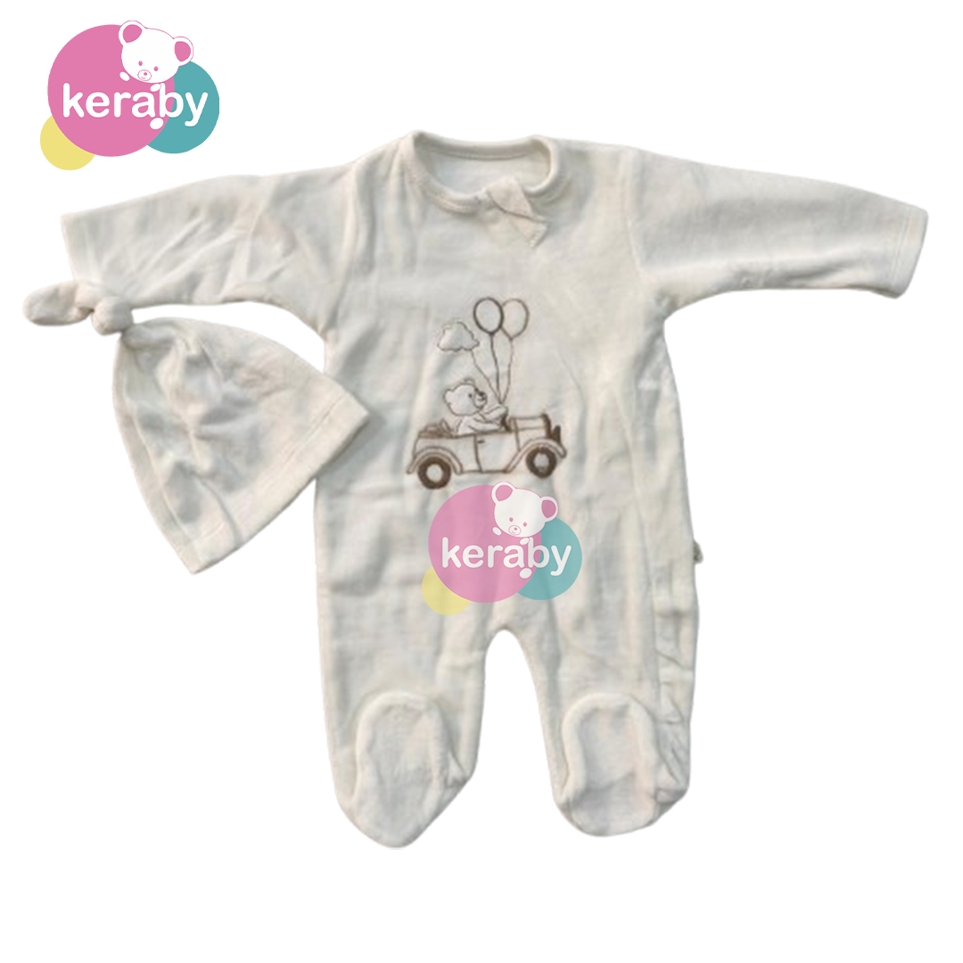 GRENOUILLERE BBL DOUDOU VEHICULE EN VELOU+BONNET