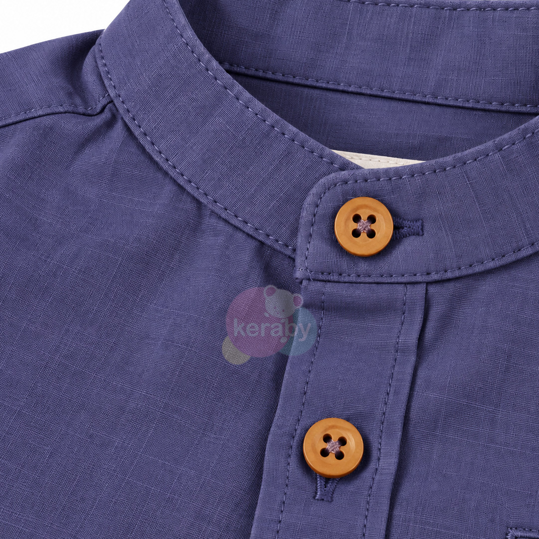 CHEMISE ML BLEU-G2 — photo 2