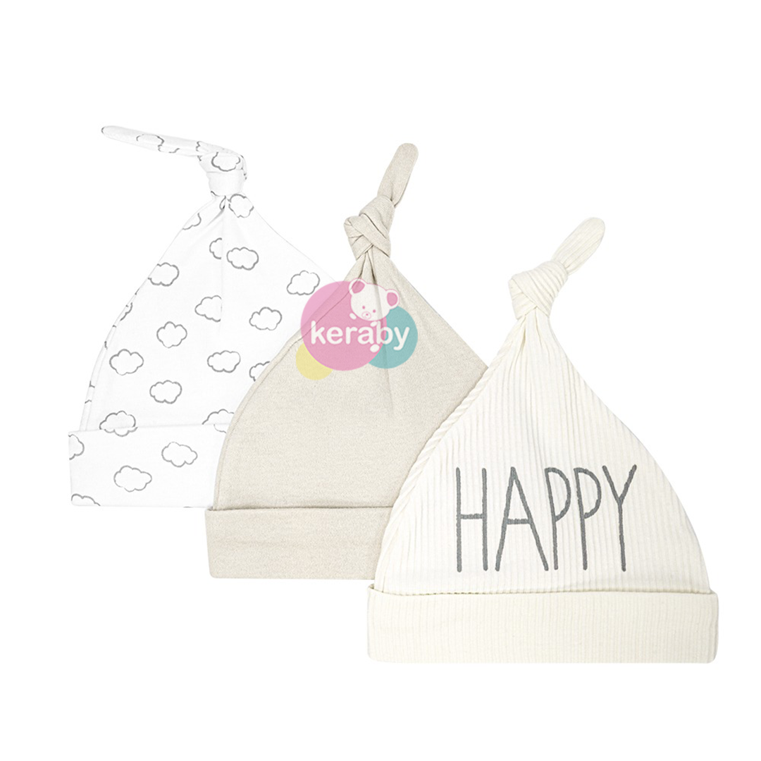 BONNET LOT DE 3 MIXTE-M6