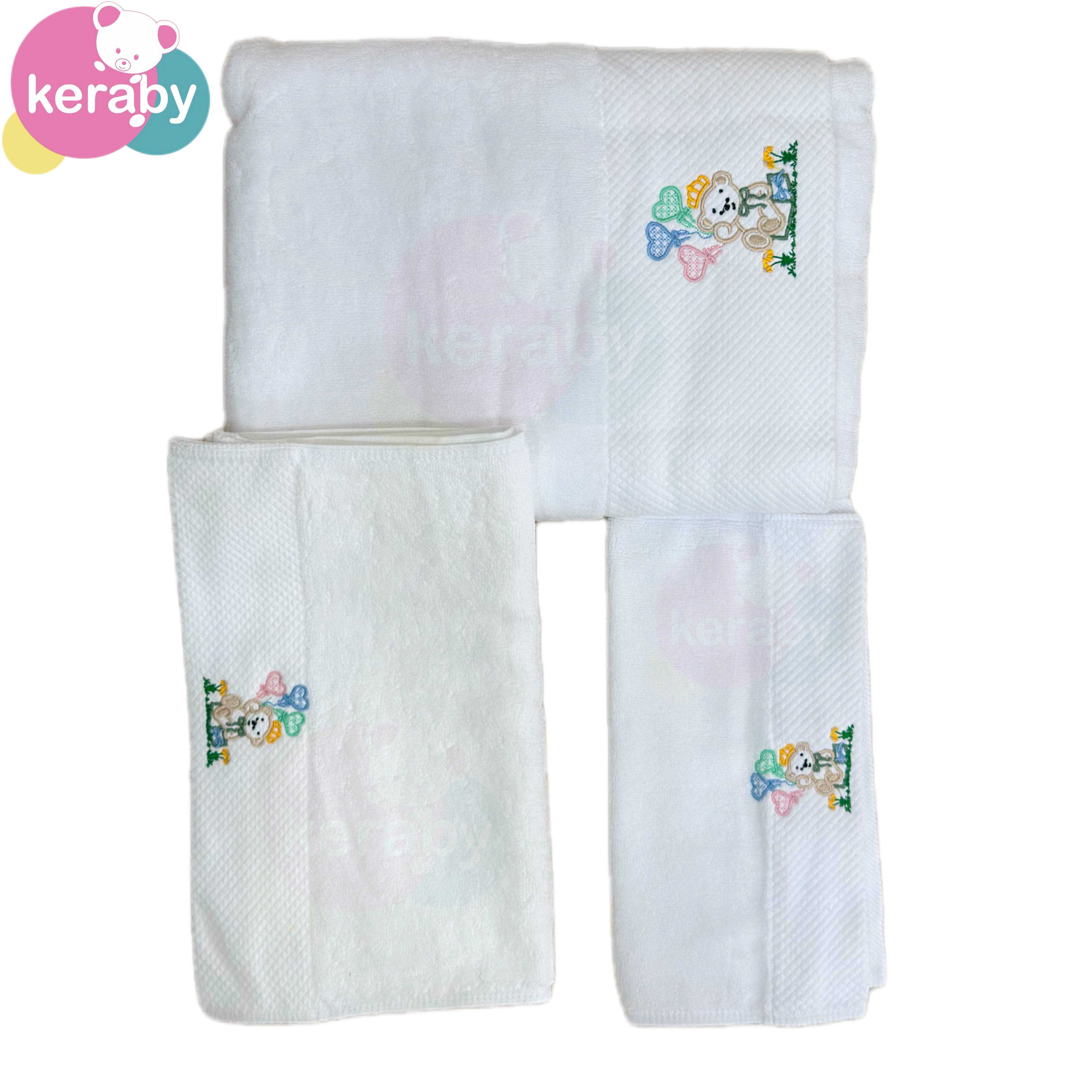 SERVIETTE LOT DE 3-SM4
