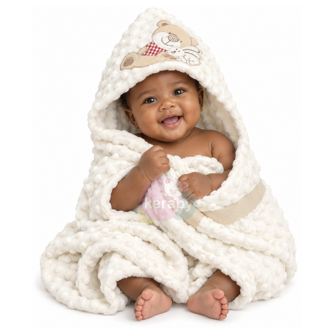 COUVERTURE A POIS CAPUCHE — photo 3