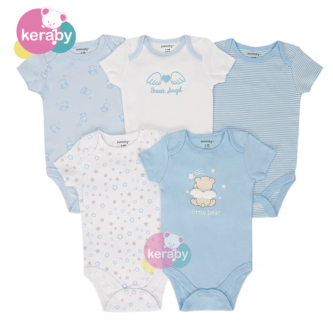 BODY MANCHE COURTE LOT DE 5 SWEET ANGEL
