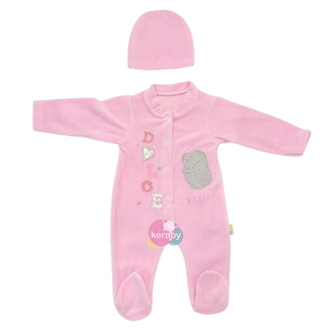 GRENOUILLERE VELOUR BBL +BONNET-GB7
