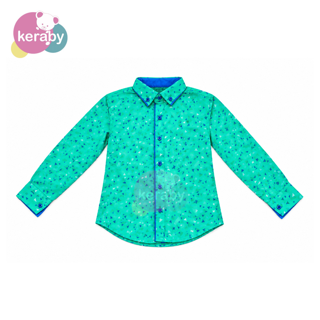 CHEMISE ML VERT-G1