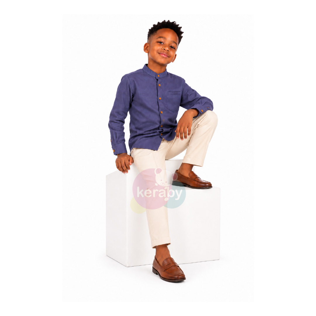 CHEMISE ML BLEU-G2 — photo 3