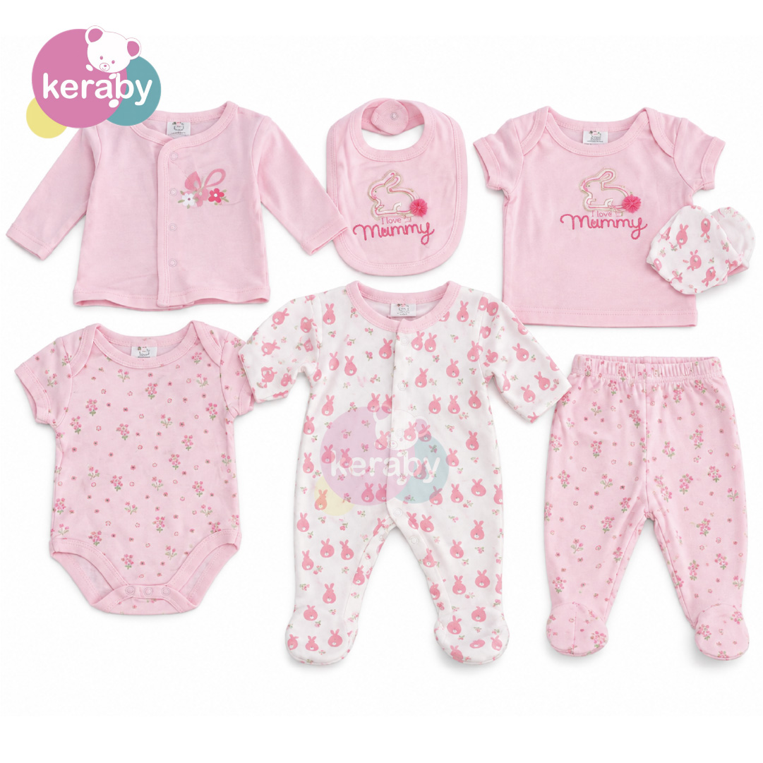 KIT DE NAISSANCE 8PCS FILLE-F1