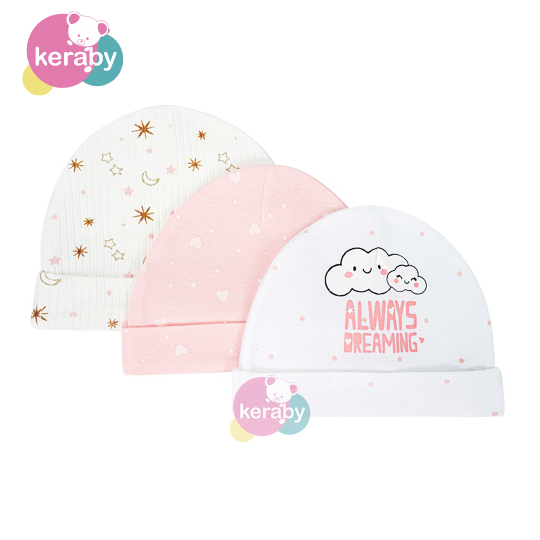 BONNET LOT DE 3 ALWAYS DREAMING