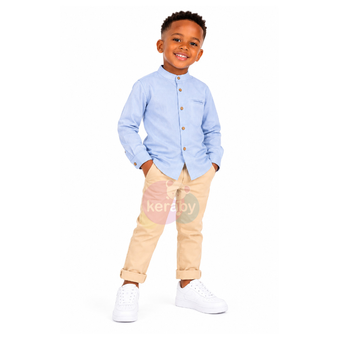 CHEMISE ML GRIS-G1 — photo 4