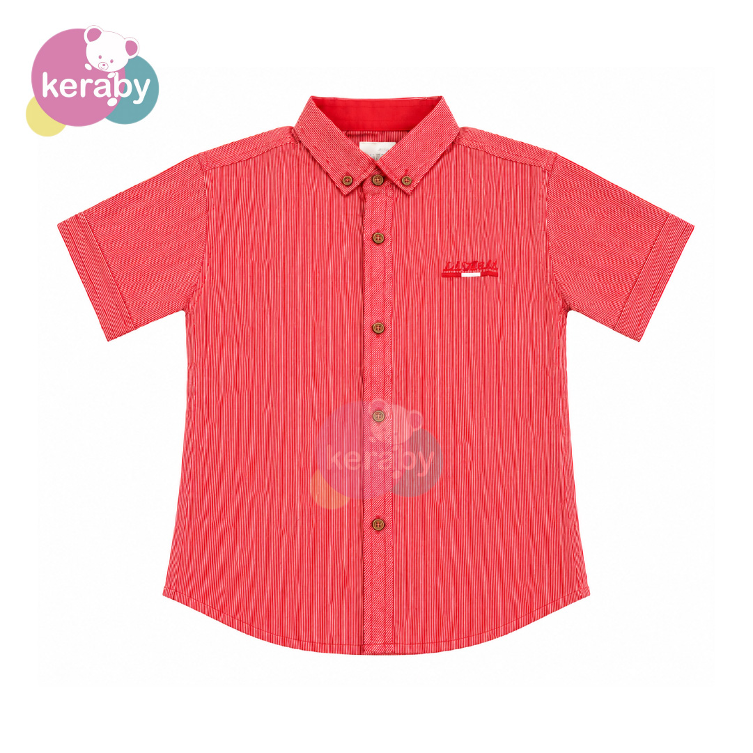 CHEMISE MC ROUGE-G1