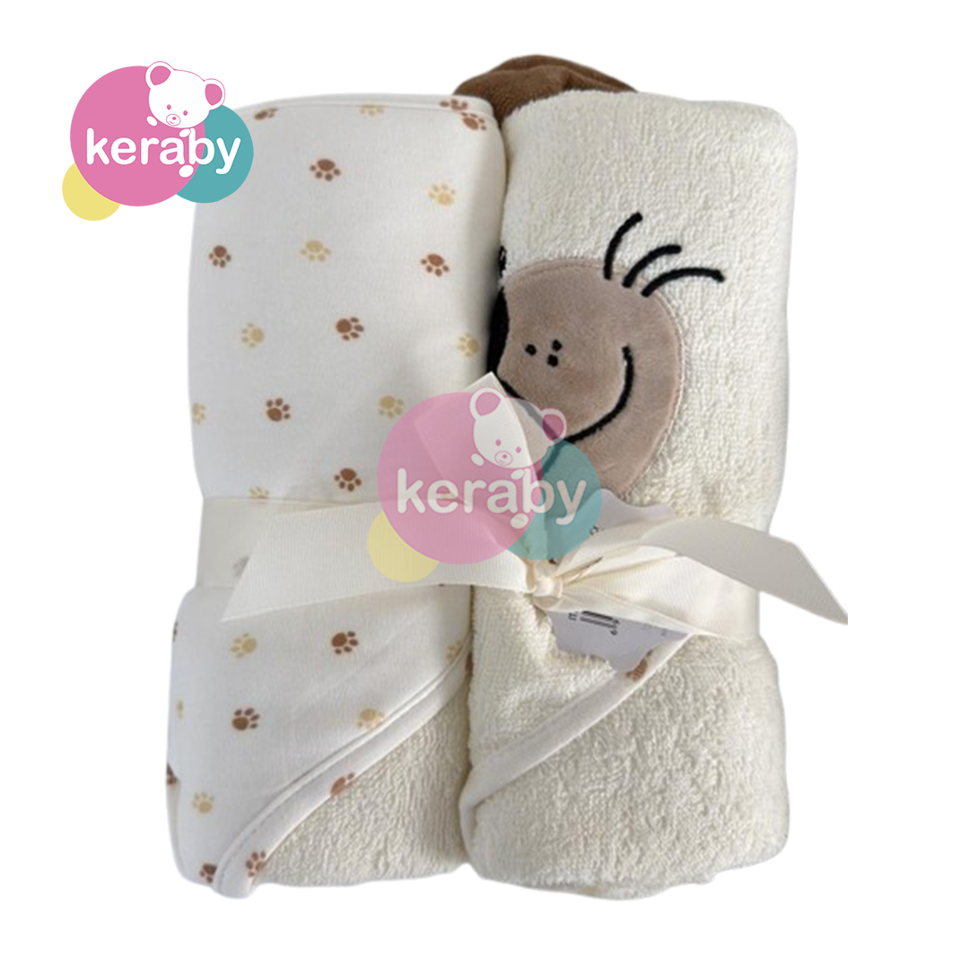 SORTIE DE BAIN LOT DE 2 -SB9