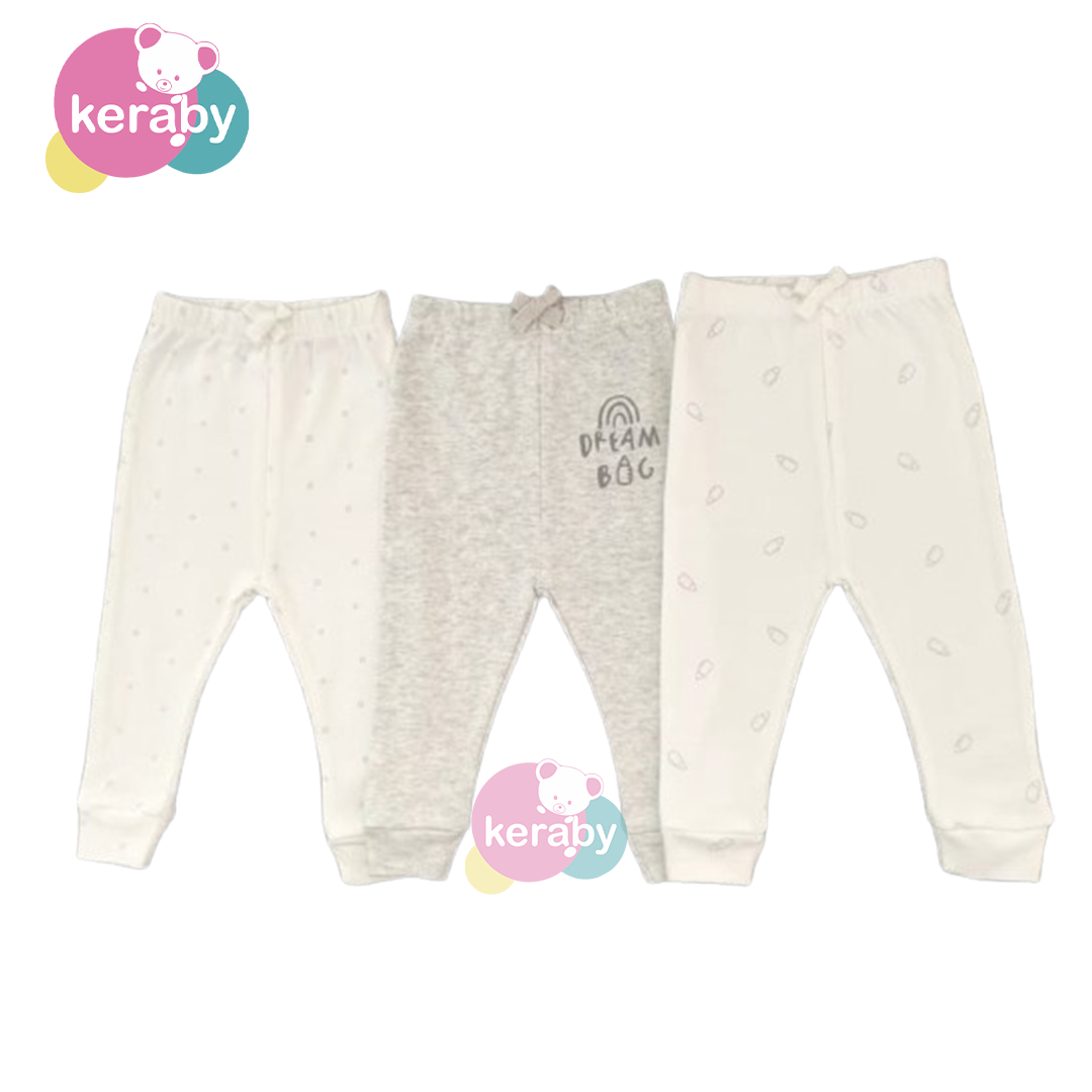 PANTALON LOT DE 3 DREAM BIG