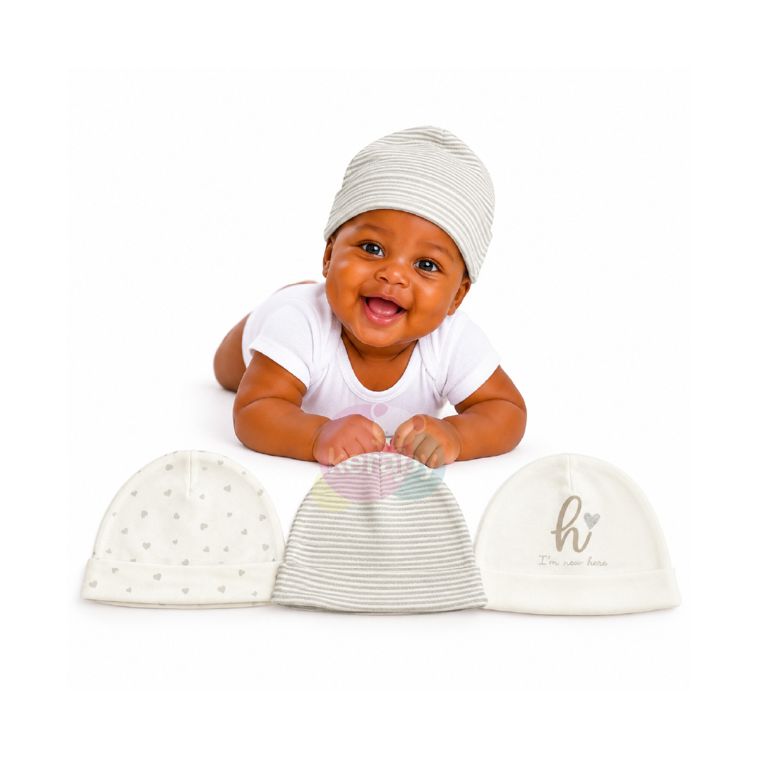 BONNET LOT DE 3 I'M NEW HERE — photo 3