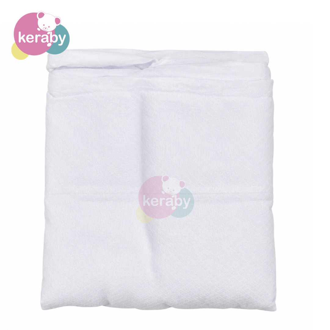 LANGE CARRE BLANC ENFONT  LOT DE 6
