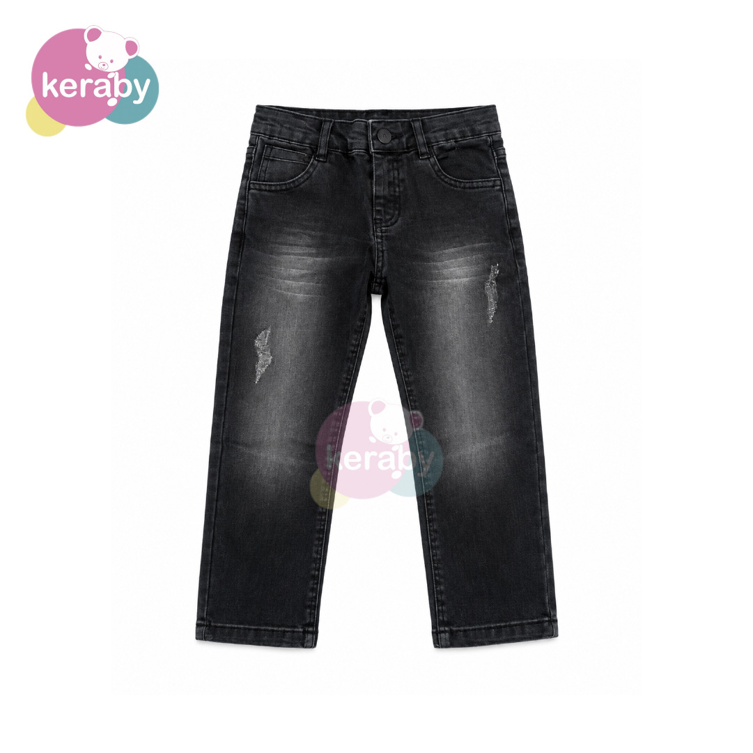 PANTALONS JEANS NOIR-G1