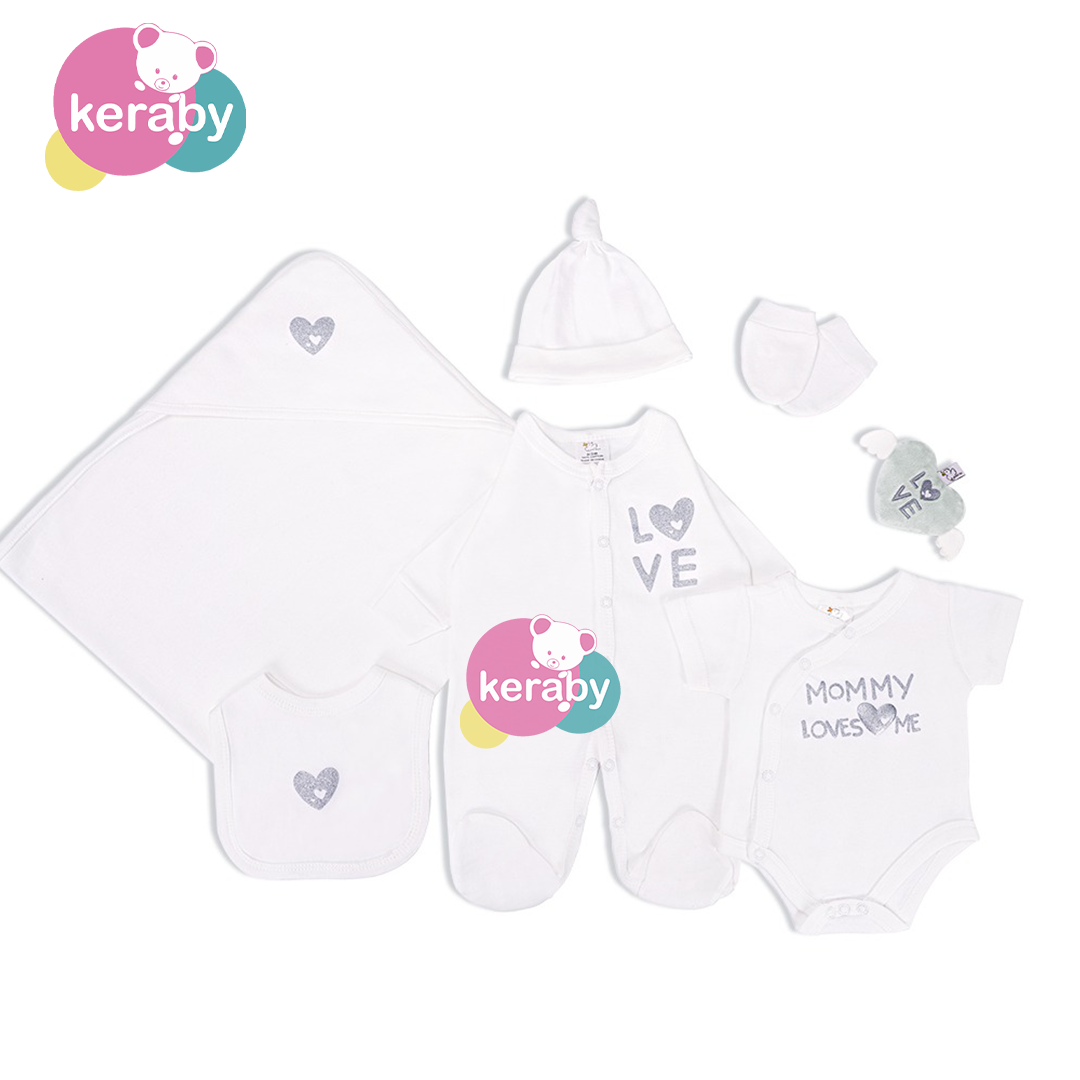 KIT DE NAISSANCE 7PCS  LOVE