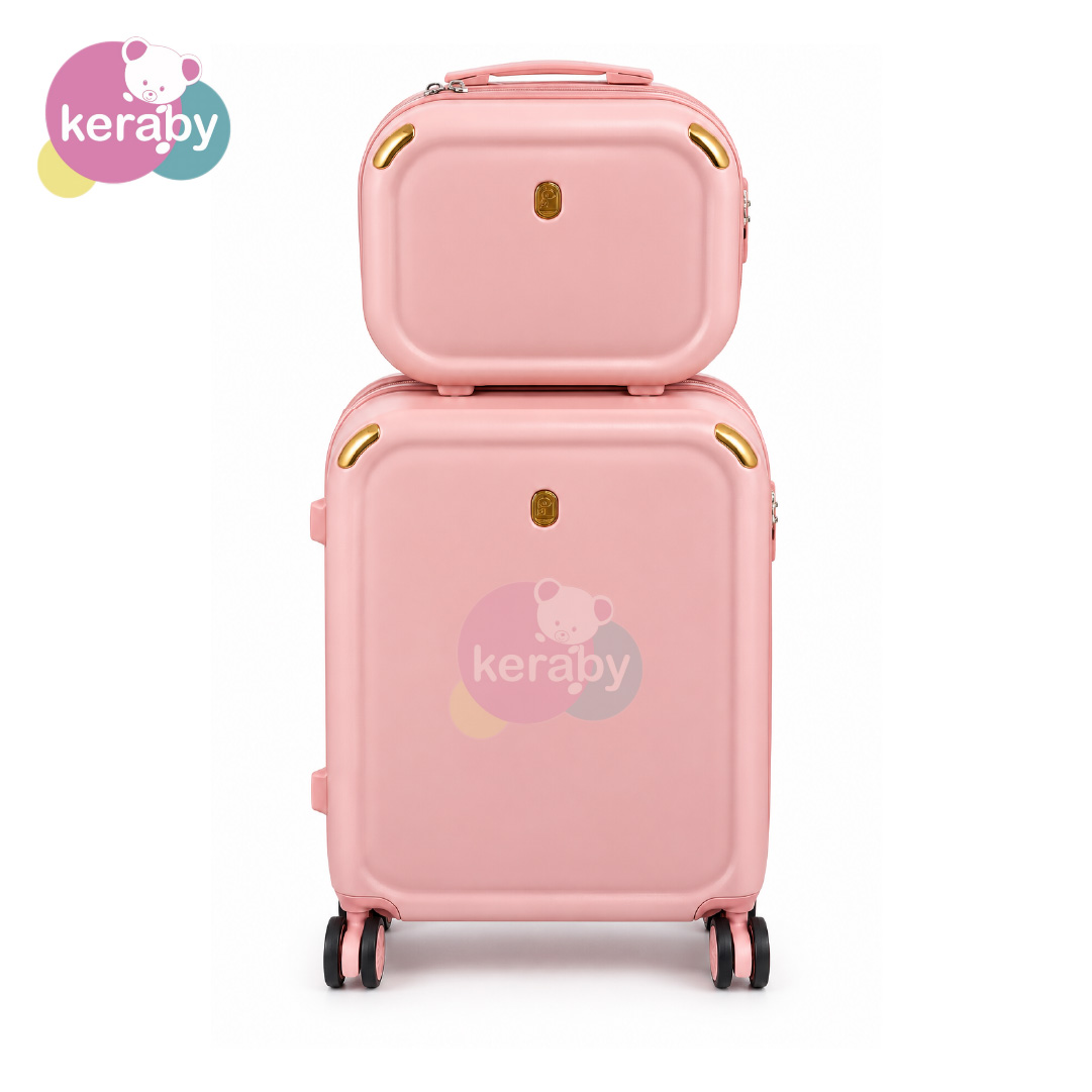 VALISE DE MATERNITE ROSE V3