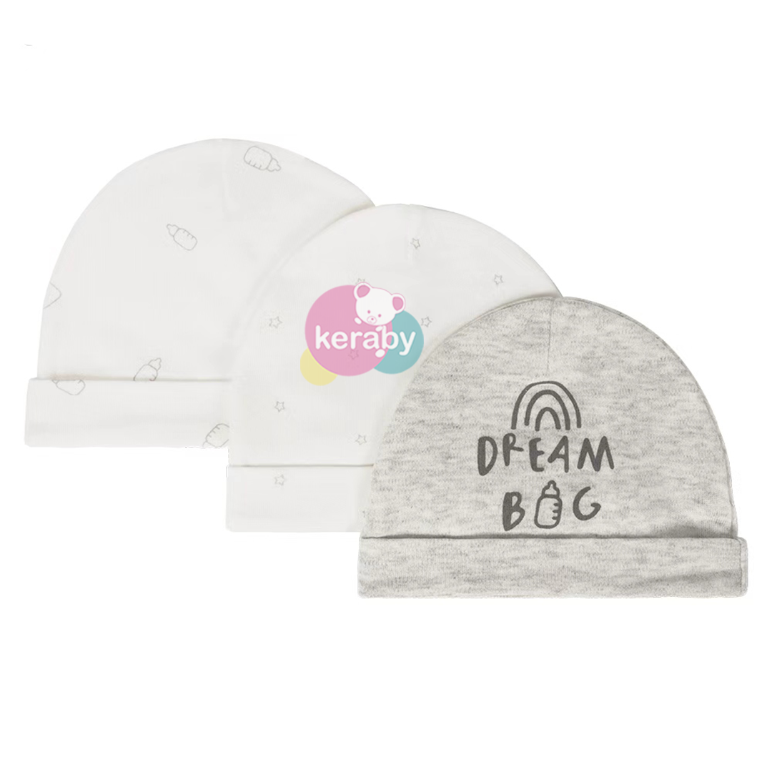 BONNET LOT DE 3 MIXTE-M3