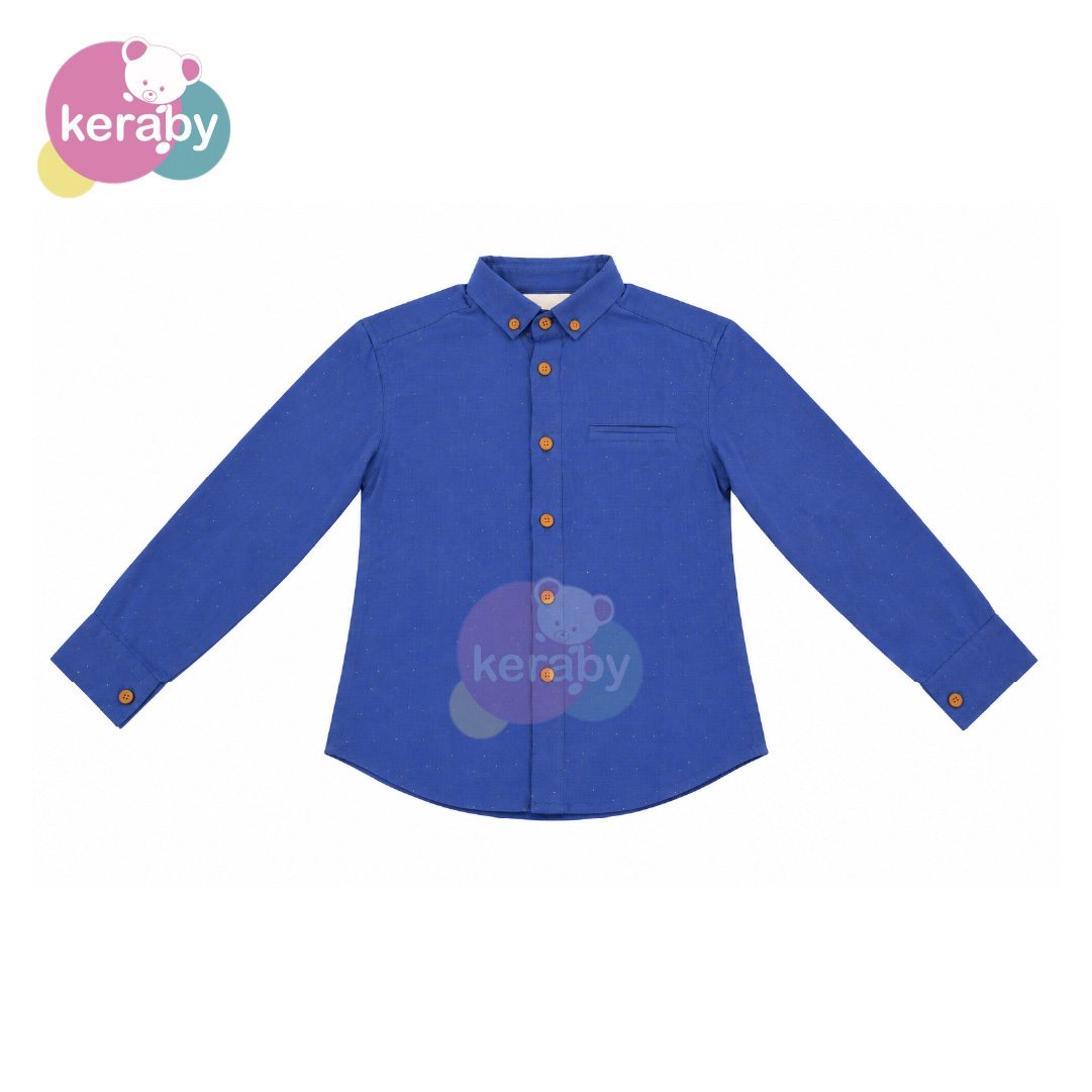 CHEMISE ML BLEU-G1