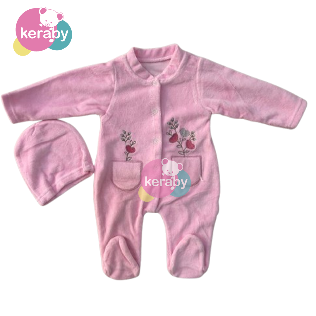GRENOUILLERE  NF FLEUR EN VELOU+BONNET