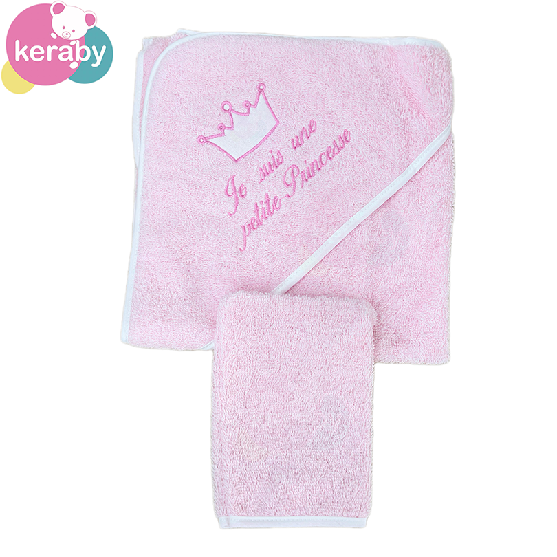 SORTIE DE BAIN AVEC GANTS -SB3 — photo 2