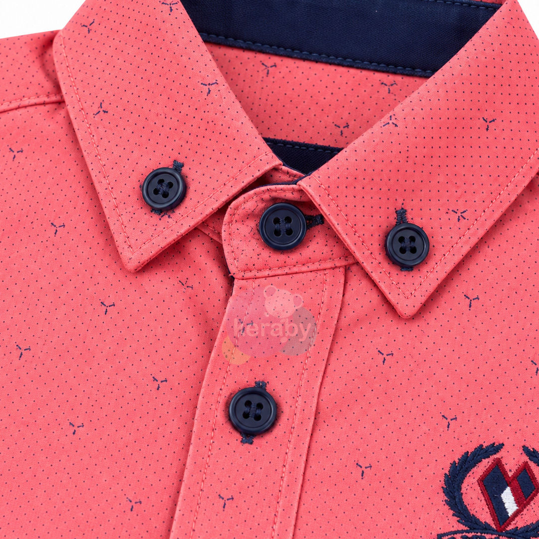 CHEMISE ML SAUMON-G1 — photo 2