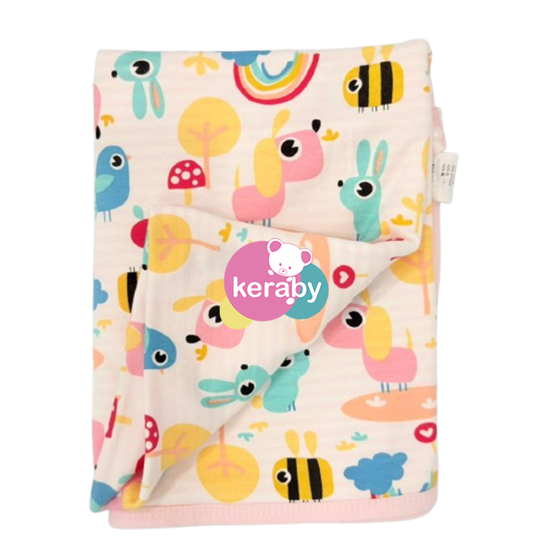 COUVERTURE COTON DOUBLE FACE