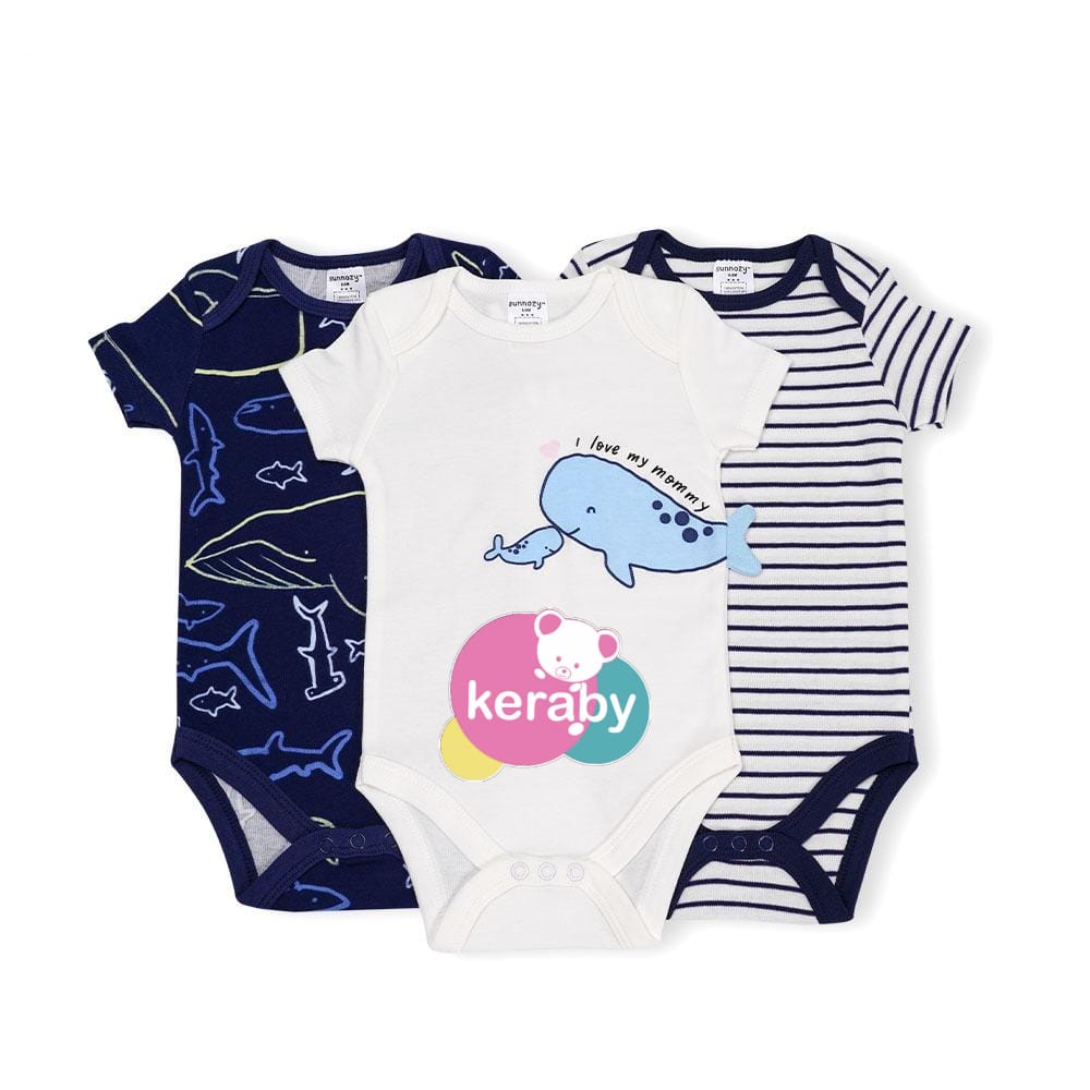 BODY MANCHE COURTE LOT DE 3 GARÇON-G7