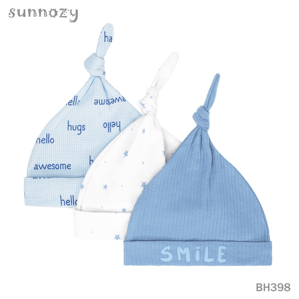 BONNET LOT DE 3 GARÇON-G2