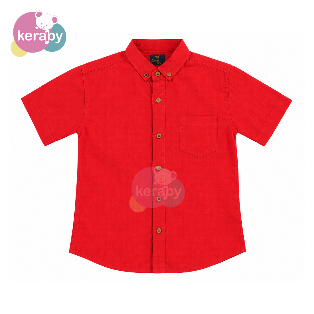 CHEMISE MC ROUGE-G3