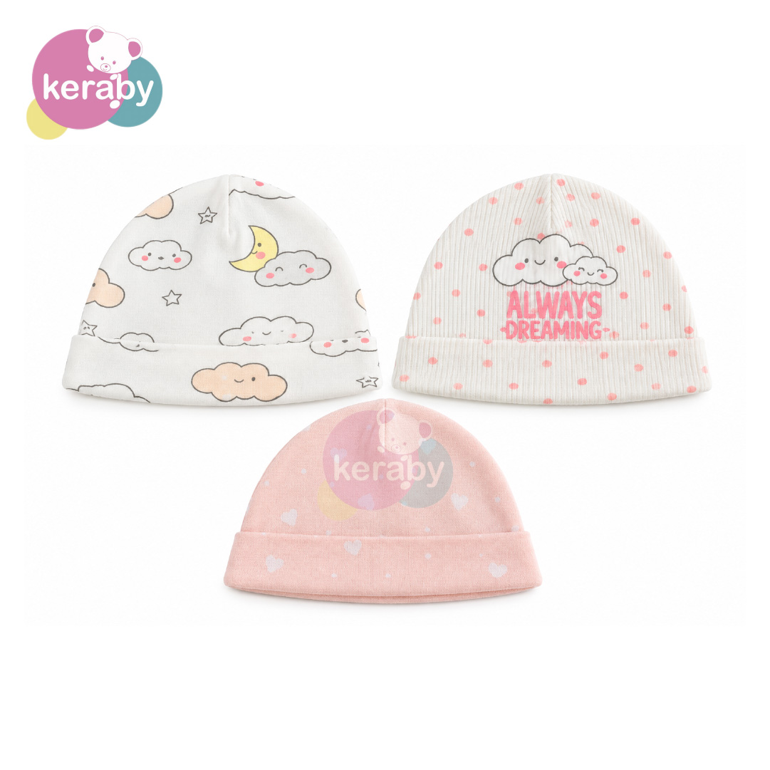 BONNET LOT DE 3 ALWAYS DREAMING