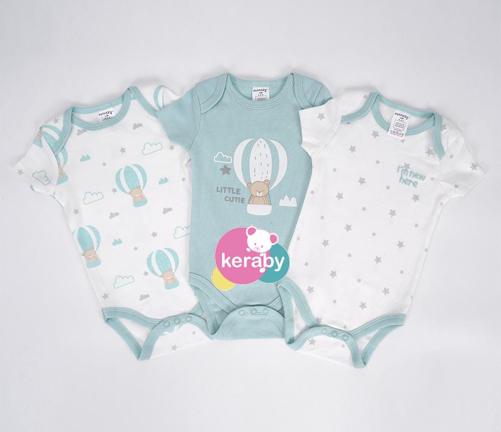 BODY MANCHE COURTE LOT DE 3 MIXTE-M21