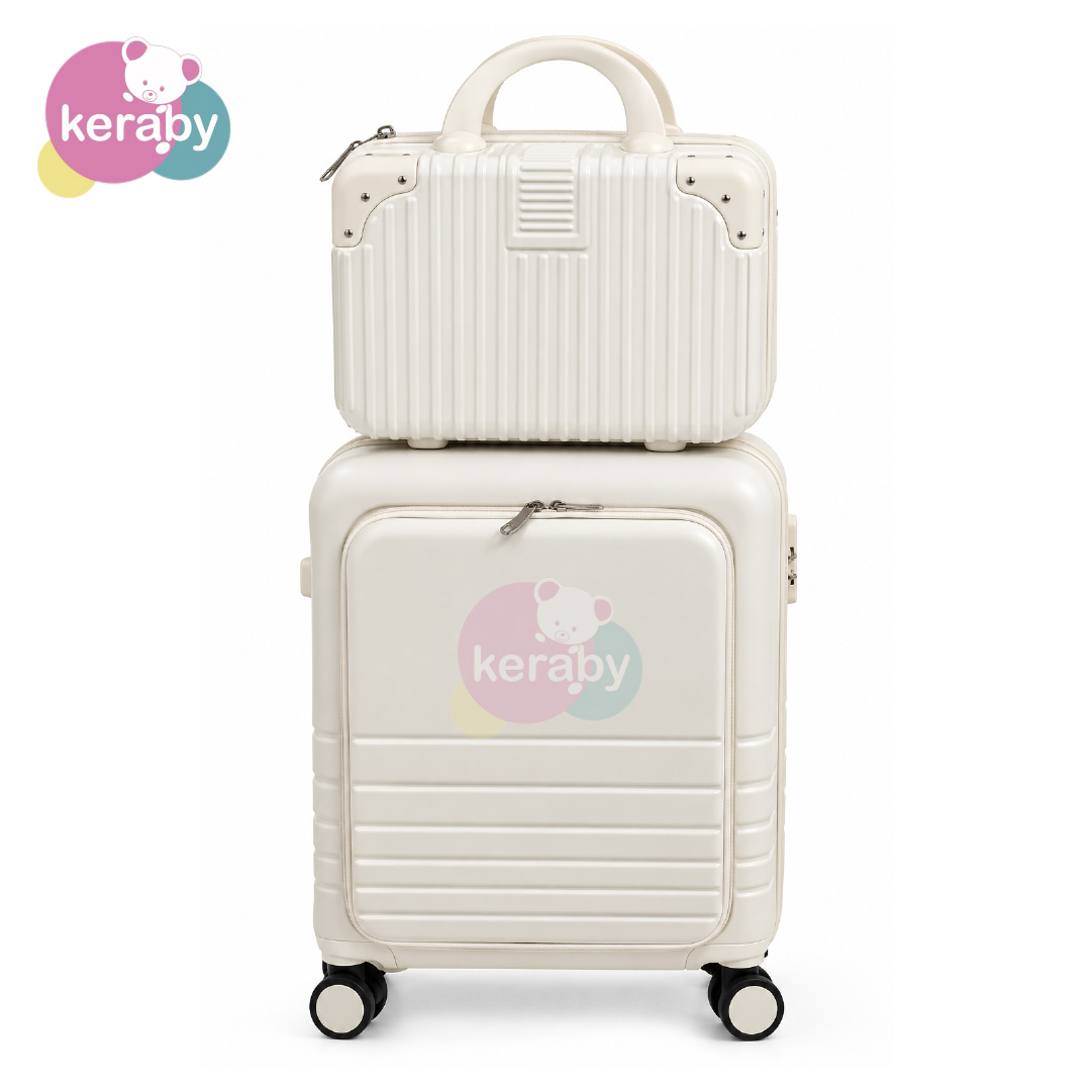 VALISE DE MATERNITE BLANC V8